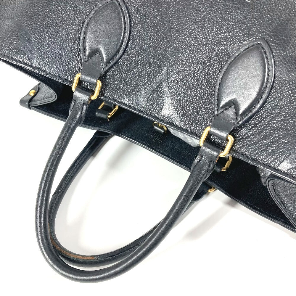 LOUIS VUITTON M45595 モノグラムアンプラント オンザゴーMM 2WAYバッグ カバン ハンドバッグ ショルダーバッグ 肩掛け トートバッグ モノグラムアンプラントレザー ユニセックス ノワール ブラック - brandshop-reference