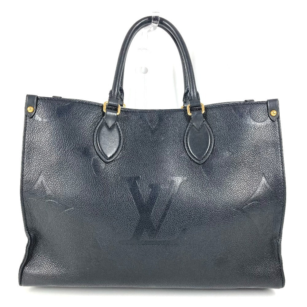 LOUIS VUITTON M45595 モノグラムアンプラント オンザゴーMM 2WAYバッグ カバン ハンドバッグ ショルダーバッグ 肩掛け トートバッグ モノグラムアンプラントレザー ユニセックス ノワール ブラック - brandshop-reference