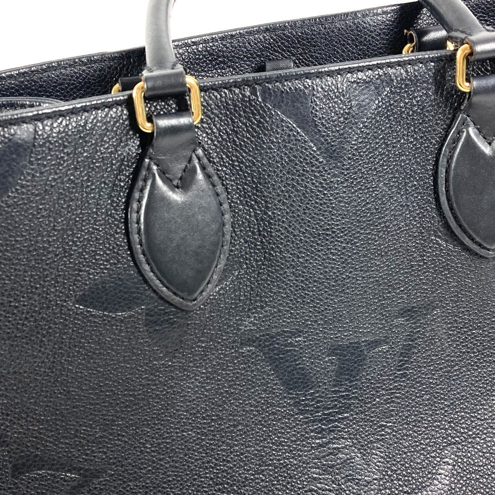 LOUIS VUITTON M45595 モノグラムアンプラント オンザゴーMM 2WAYバッグ カバン ハンドバッグ ショルダーバッグ 肩掛け トートバッグ モノグラムアンプラントレザー ユニセックス ノワール ブラック - brandshop-reference