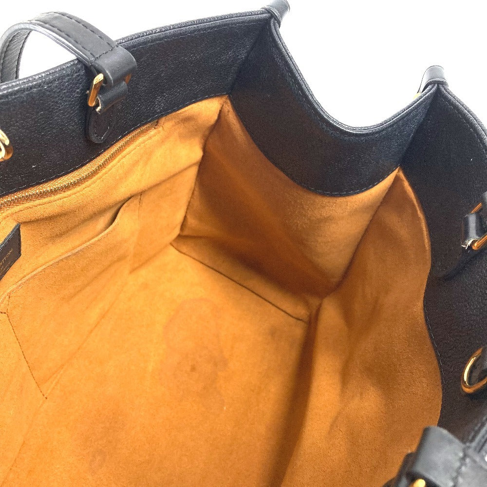 LOUIS VUITTON M45595 モノグラムアンプラント オンザゴーMM 2WAYバッグ カバン ハンドバッグ ショルダーバッグ 肩掛け トートバッグ モノグラムアンプラントレザー ユニセックス ノワール ブラック - brandshop-reference