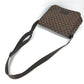 LOUIS VUITTON N51211 ダミエ ブルックリンMM カバン フラップ 斜め掛け ショルダーバッグ ダミエキャンバス ユニセックス エベヌ ブラウン - brandshop-reference