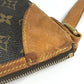 LOUIS VUITTON M56390 モノグラム オデオンPM カバン ポシェット 斜め掛け ショルダーバッグ モノグラムキャンバス ユニセックス ブラウン