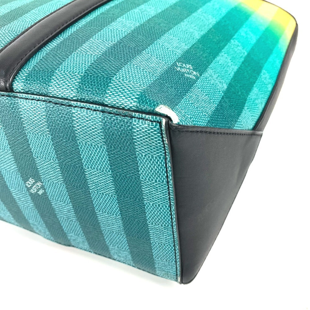 LOUIS VUITTON M59919 ダミエストライプ ウィークエンド トートPM カバン ハンドバッグ ショルダーバッグ 肩掛け トートバッグ レザー/キャンバス ユニセックス グリーン - brandshop-reference