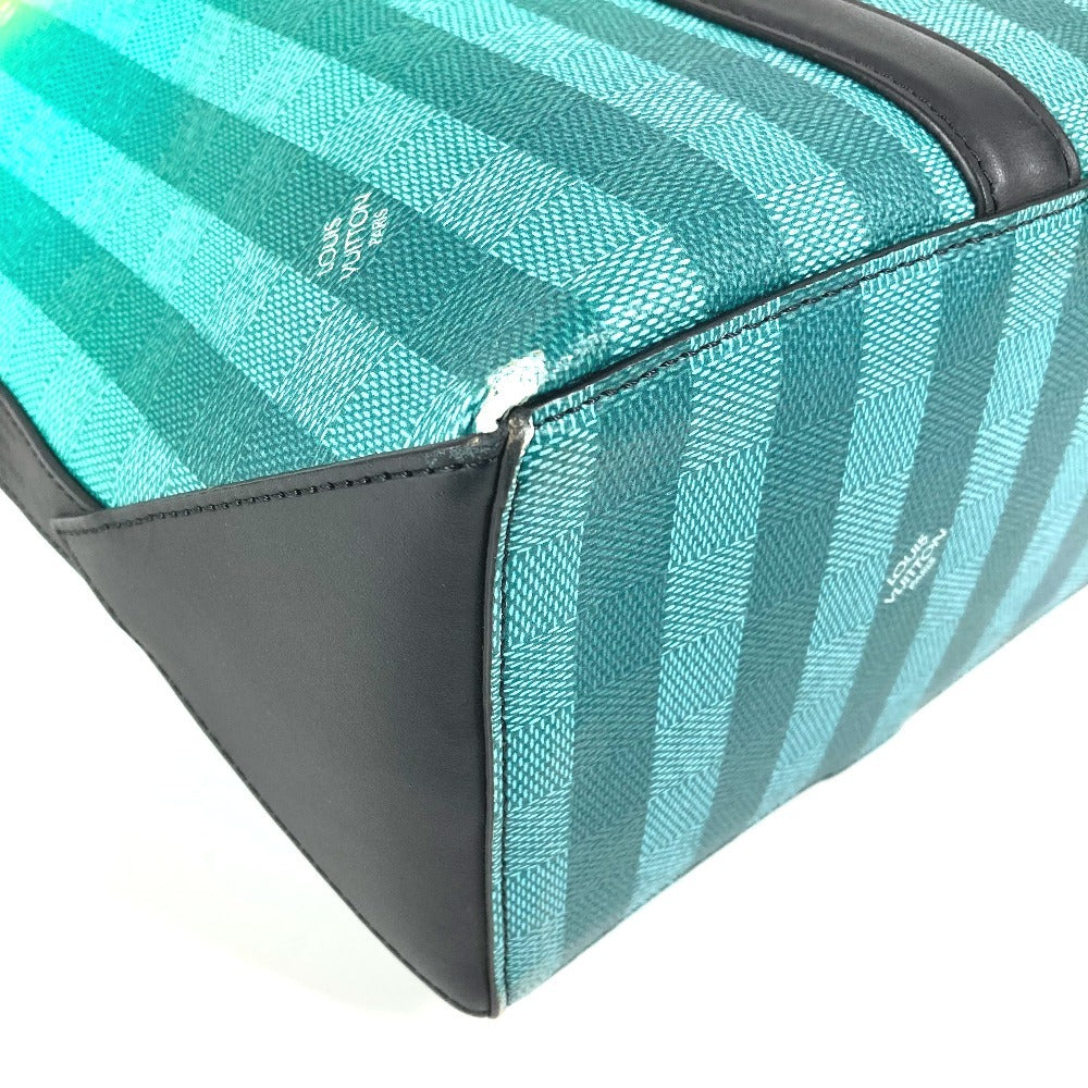 LOUIS VUITTON M59919 ダミエストライプ ウィークエンド トートPM カバン ハンドバッグ ショルダーバッグ 肩掛け トートバッグ レザー/キャンバス ユニセックス グリーン - brandshop-reference