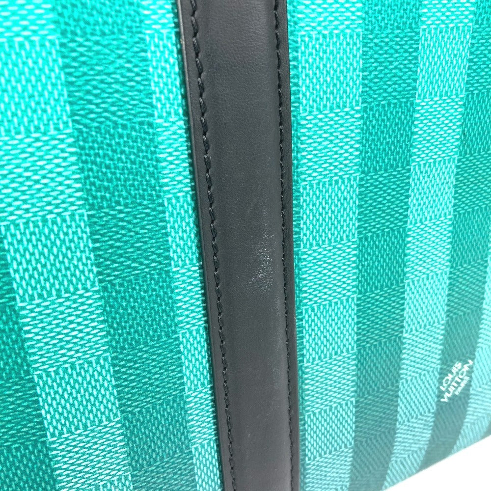 LOUIS VUITTON M59919 ダミエストライプ ウィークエンド トートPM カバン ハンドバッグ ショルダーバッグ 肩掛け トートバッグ レザー/キャンバス ユニセックス グリーン - brandshop-reference