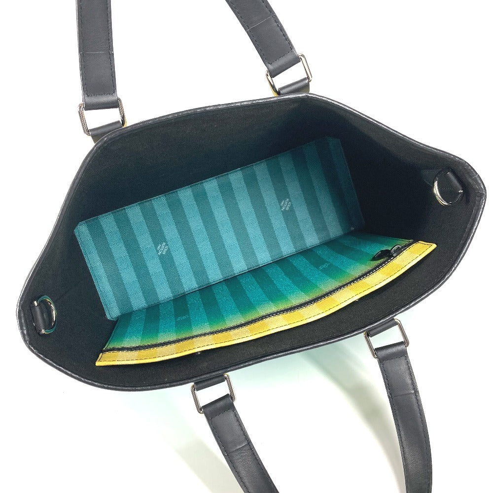 LOUIS VUITTON M59919 ダミエストライプ ウィークエンド トートPM カバン ハンドバッグ ショルダーバッグ 肩掛け トートバッグ レザー/キャンバス ユニセックス グリーン - brandshop-reference