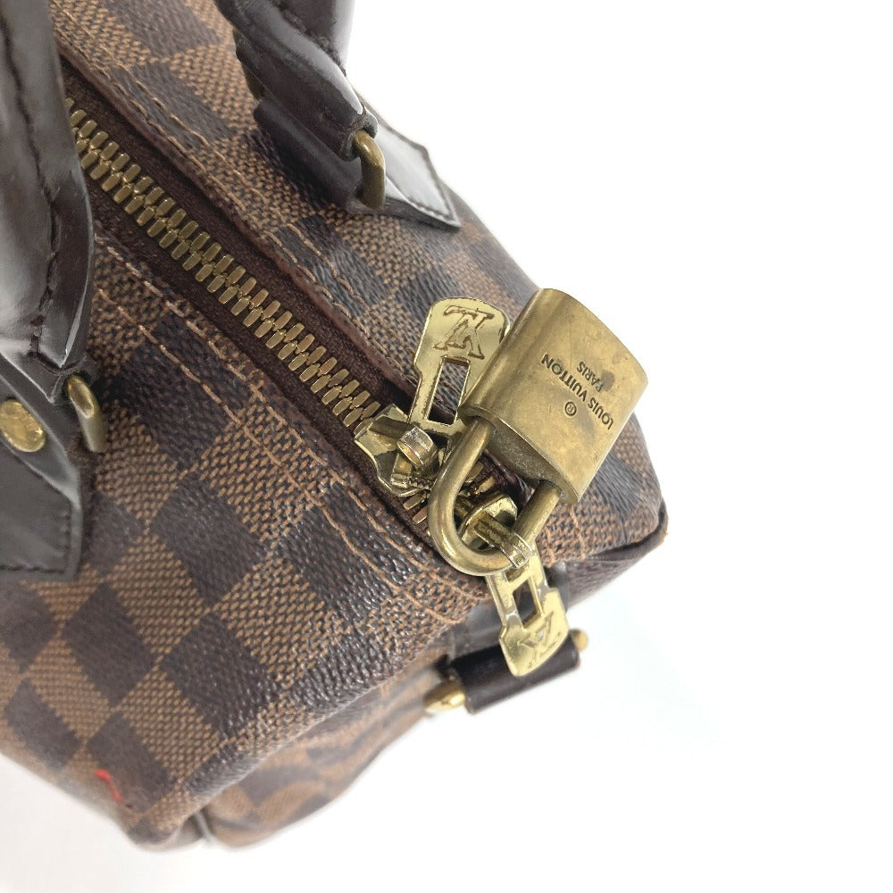 LOUIS VUITTON N41368 ダミエ スピーディバンドリエール25 カバン ミニボストンバッグ ハンドバッグ ダミエキャンバス レディース エベヌ ブラウン