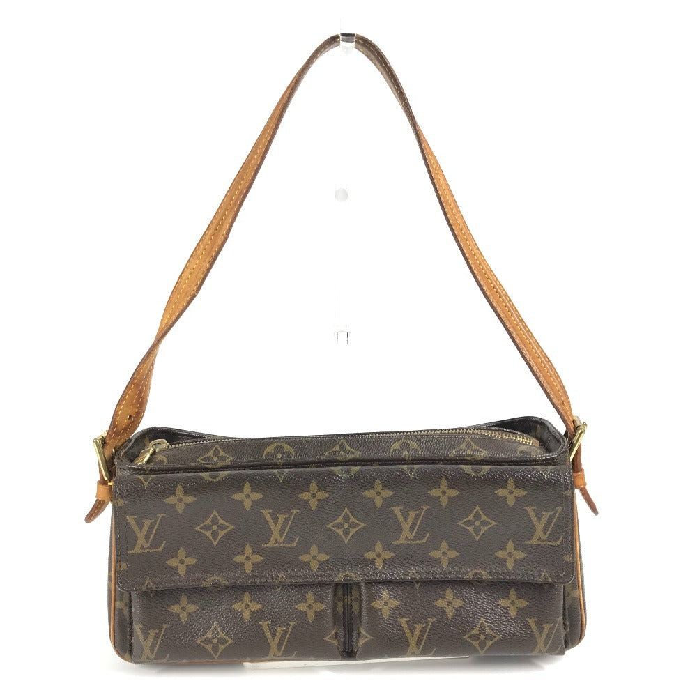 LOUIS VUITTON M51164 Monogram Vivacite MM Vivacite MM Bag Shoulder Bag Monogram Canvas Women's Brown