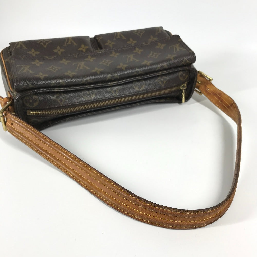 LOUIS VUITTON M51164 Monogram Vivacite MM Vivacite MM Bag Shoulder Bag Monogram Canvas Women's Brown
