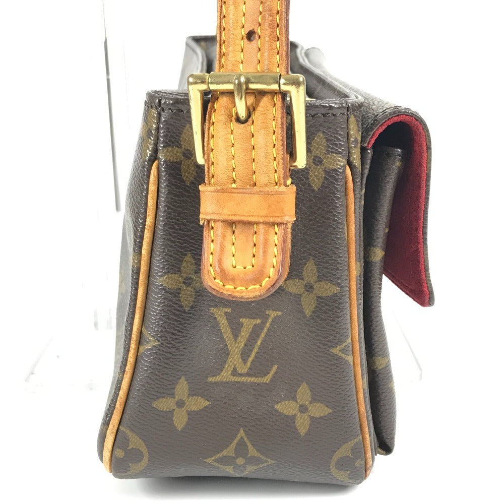 LOUIS VUITTON M51164 Monogram Vivacite MM Vivacite MM Bag Shoulder Bag Monogram Canvas Women's Brown