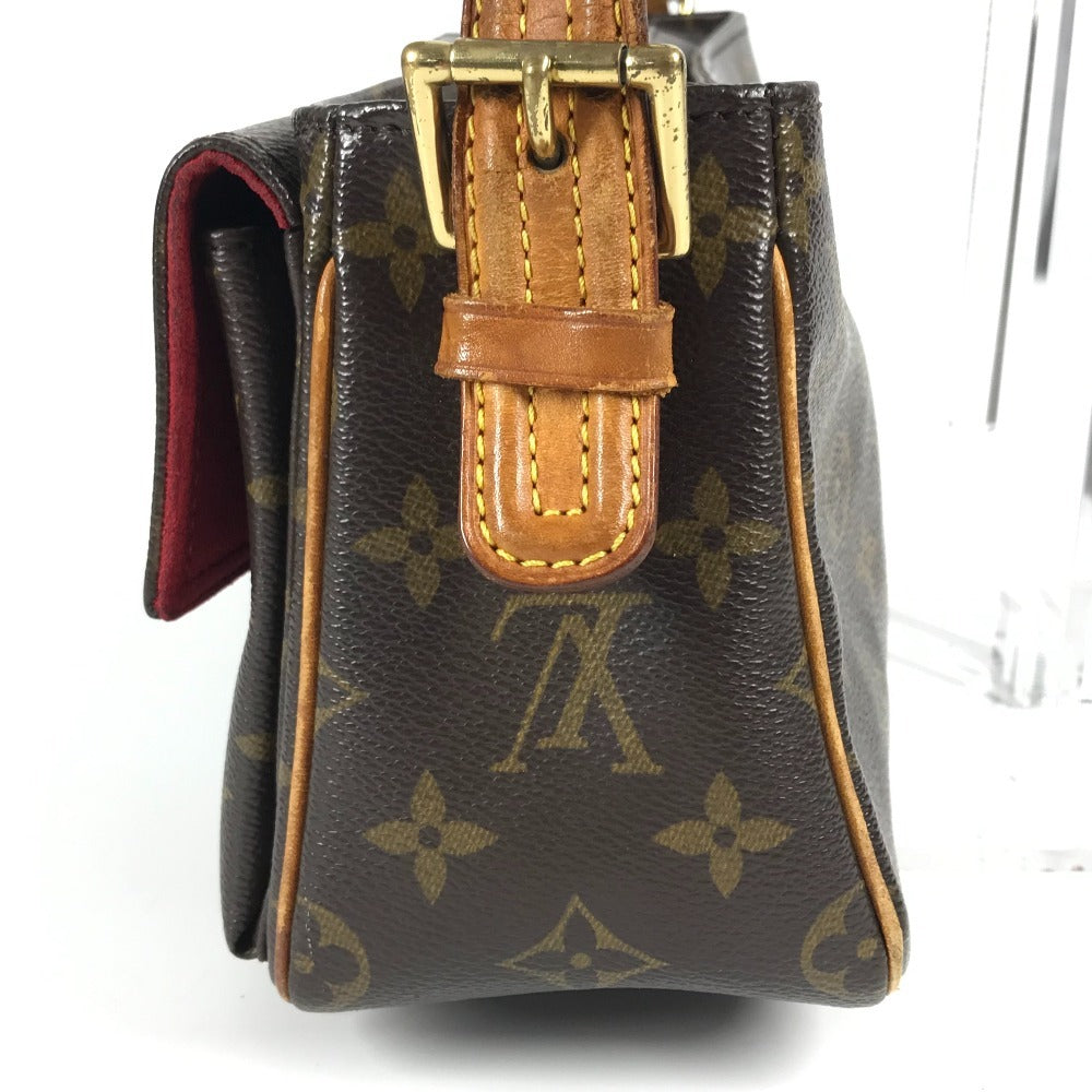 LOUIS VUITTON M51164 Monogram Vivacite MM Vivacite MM Bag Shoulder Bag Monogram Canvas Women's Brown