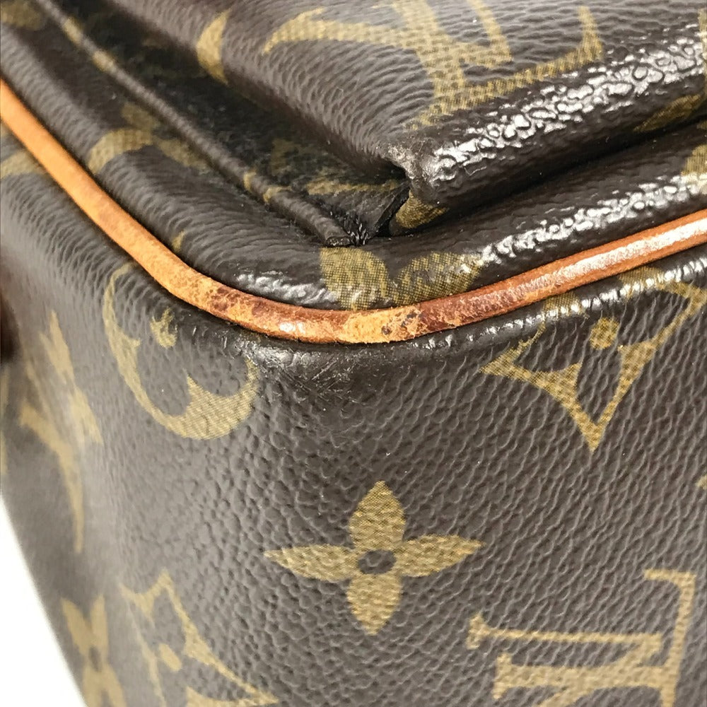 LOUIS VUITTON M51164 Monogram Vivacite MM Vivacite MM Bag Shoulder Bag Monogram Canvas Women's Brown