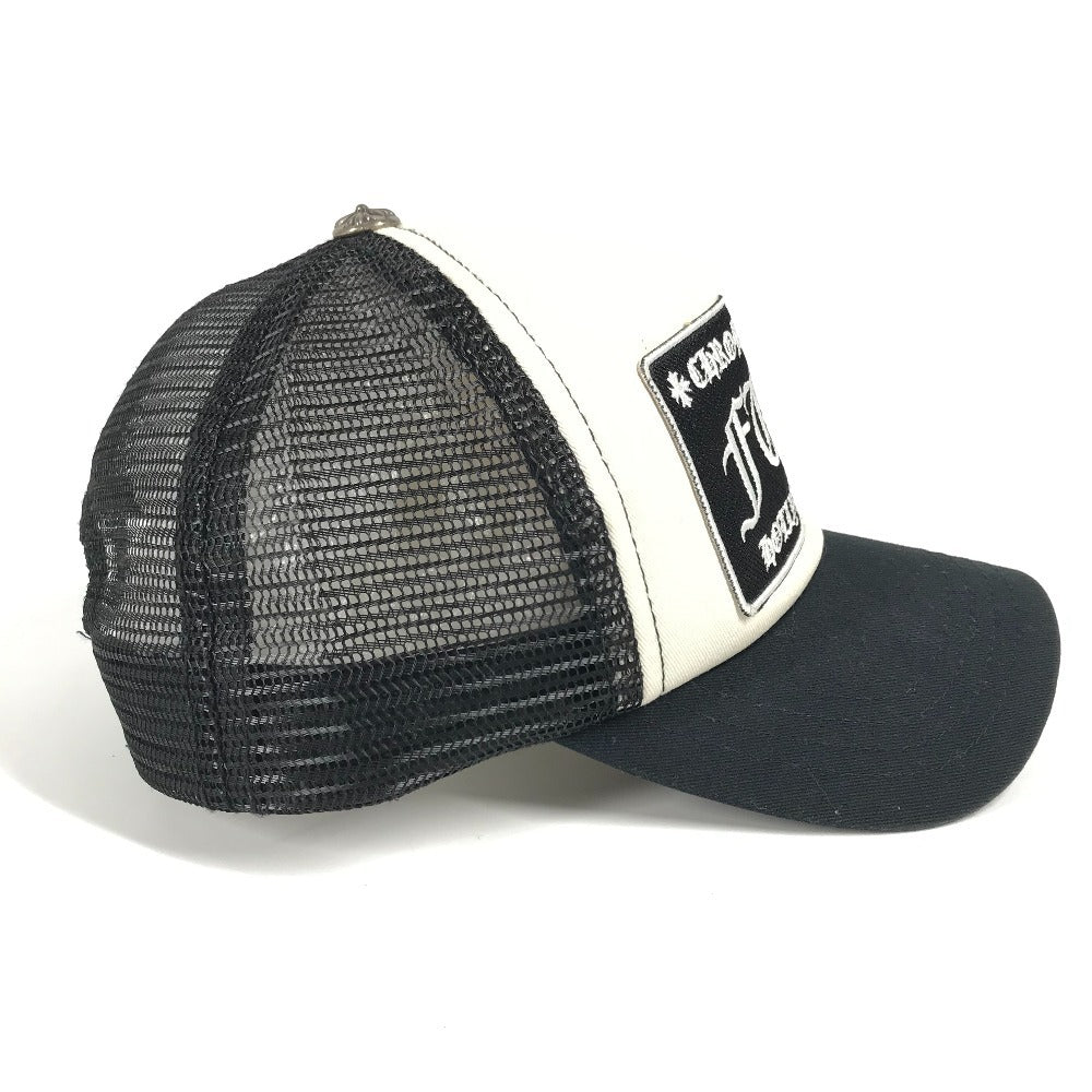 Chrome Hearts Fuck Logo Hat Cap Baseball Mesh Cap Cotton Unisex Hitam