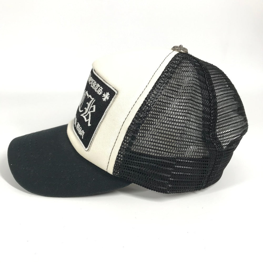Chrome Hearts Fuck Logo Hat Cap Baseball Mesh Cap Cotton Unisex Hitam