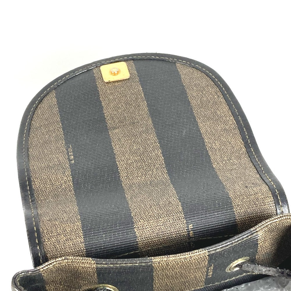 FENDI ヴィンテージ ペカン バックパック カバン リュックサック PVC/レザー ユニセックス カーキ - brandshop-reference