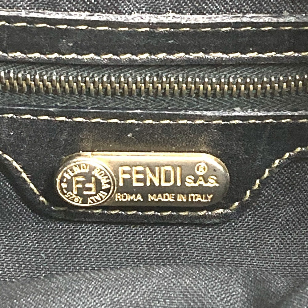 FENDI ヴィンテージ ペカン バックパック カバン リュックサック PVC/レザー ユニセックス カーキ - brandshop-reference