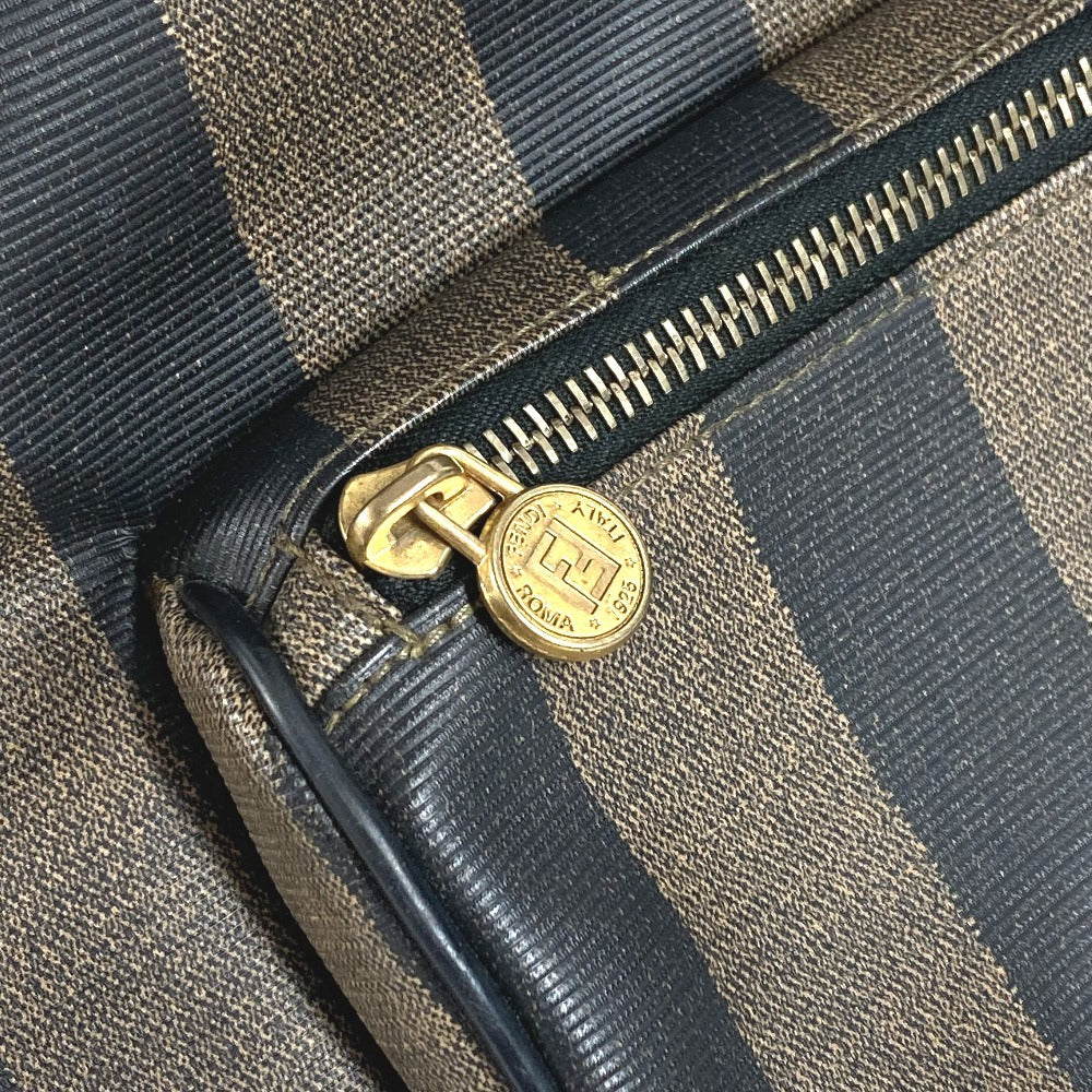 FENDI ヴィンテージ ペカン バックパック カバン リュックサック PVC/レザー ユニセックス カーキ - brandshop-reference