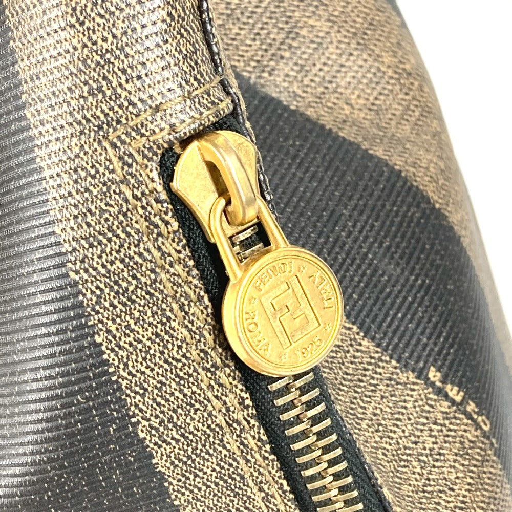 FENDI ヴィンテージ ペカン バックパック カバン リュックサック PVC/レザー ユニセックス カーキ - brandshop-reference