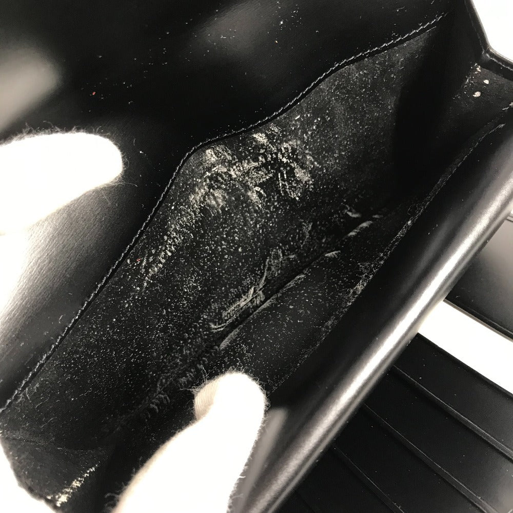 CARTIER Panthere Bifold Long Wallet Long Wallet Leather Unisex Black