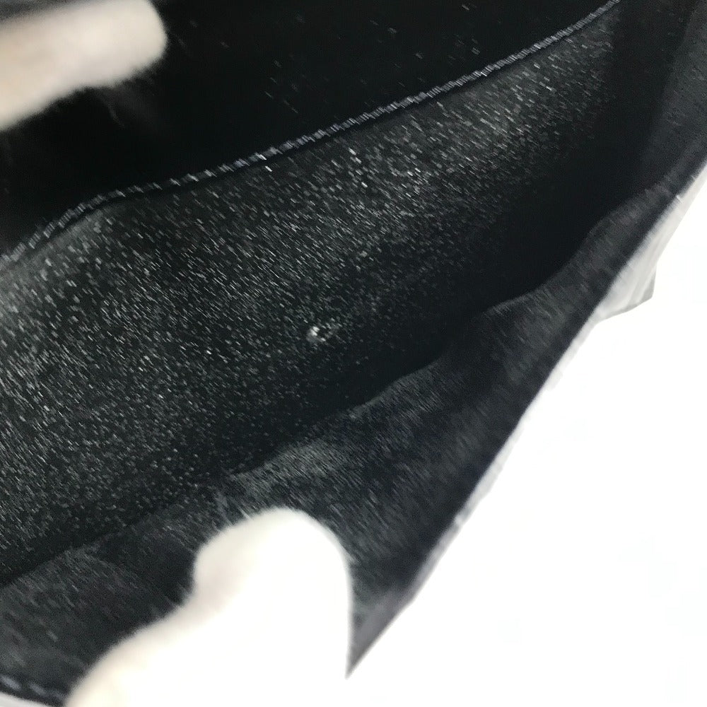 CARTIER Panthere Bifold Long Wallet Long Wallet Leather Unisex Black