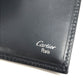 CARTIER Panthere Bifold Long Wallet Long Wallet Leather Unisex Black