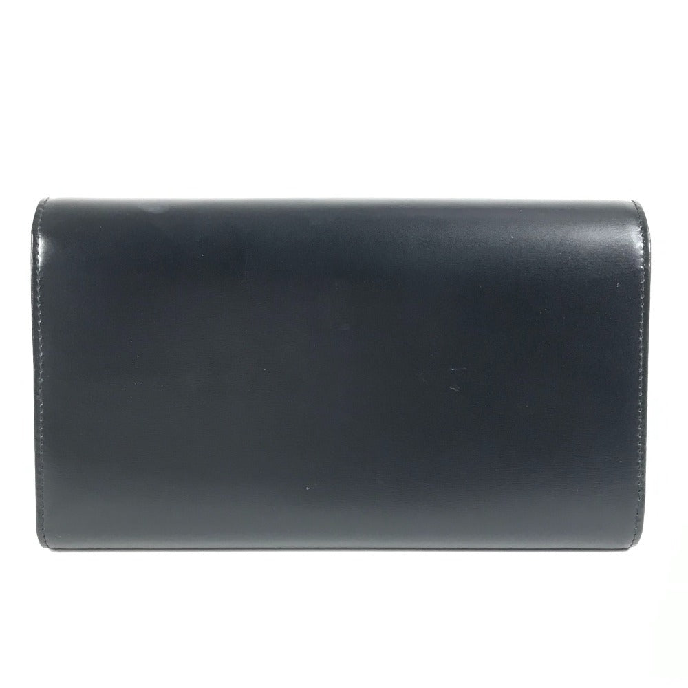 CARTIER Panthere Bifold Long Wallet Long Wallet Leather Unisex Black