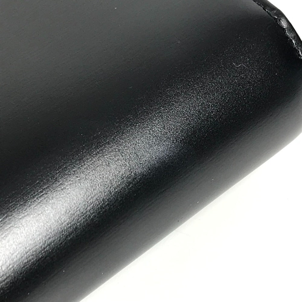 CARTIER Panthere Bifold Long Wallet Long Wallet Leather Unisex Black