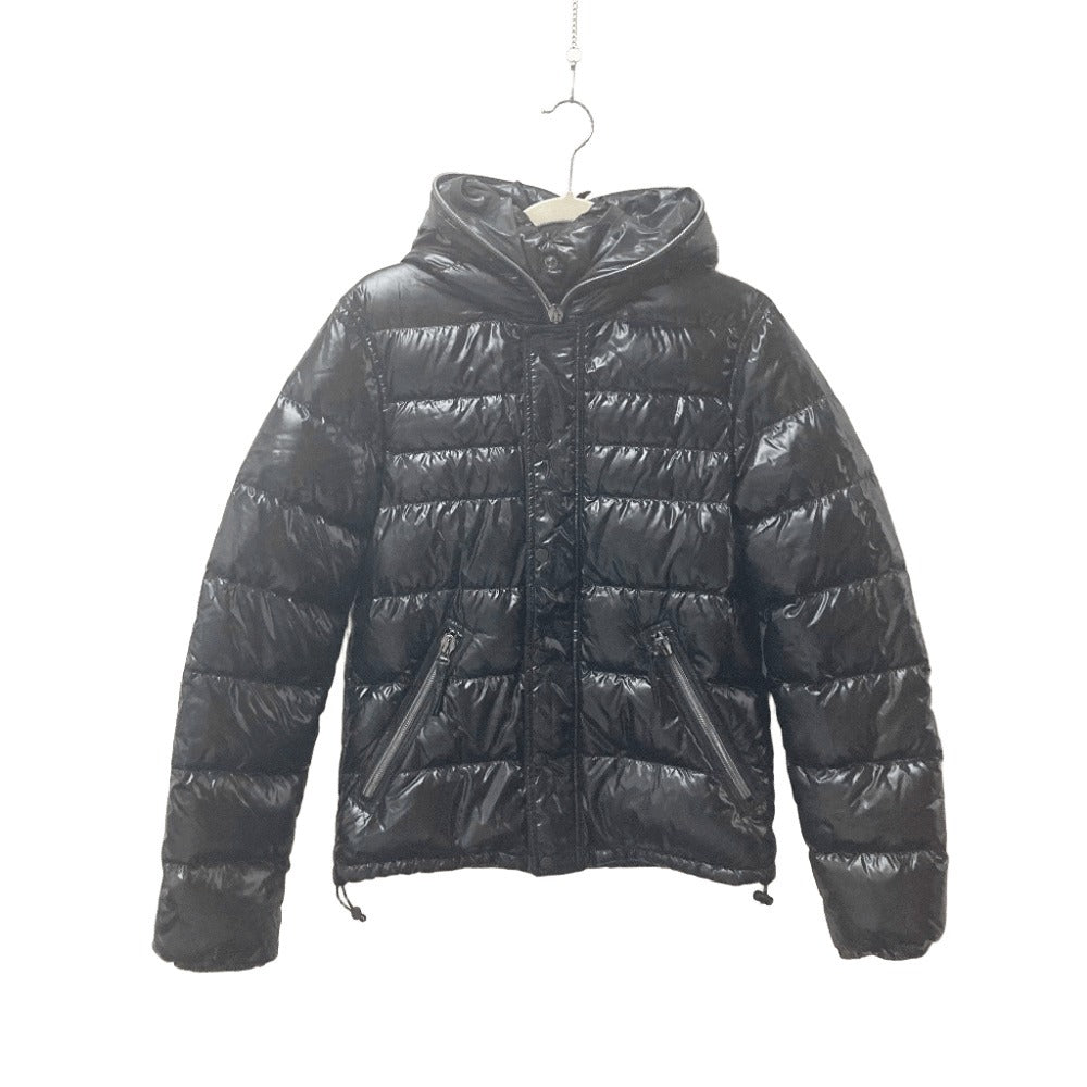 DUVETICA フード付き フーディー ダウン アウター 長袖 トップス 上着 ダウンジャケット ポリアミド メンズ ブラック