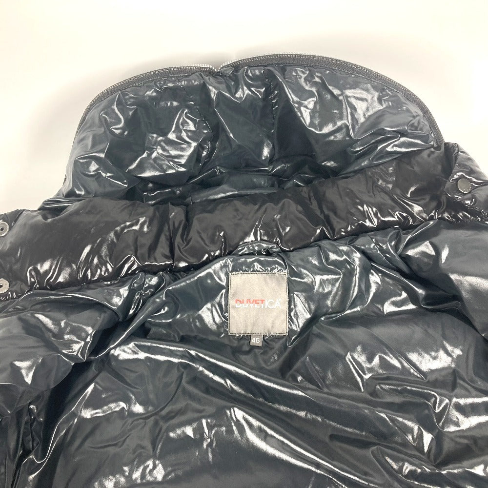 DUVETICA フード付き フーディー ダウン アウター 長袖 トップス 上着 ダウンジャケット ポリアミド メンズ ブラック