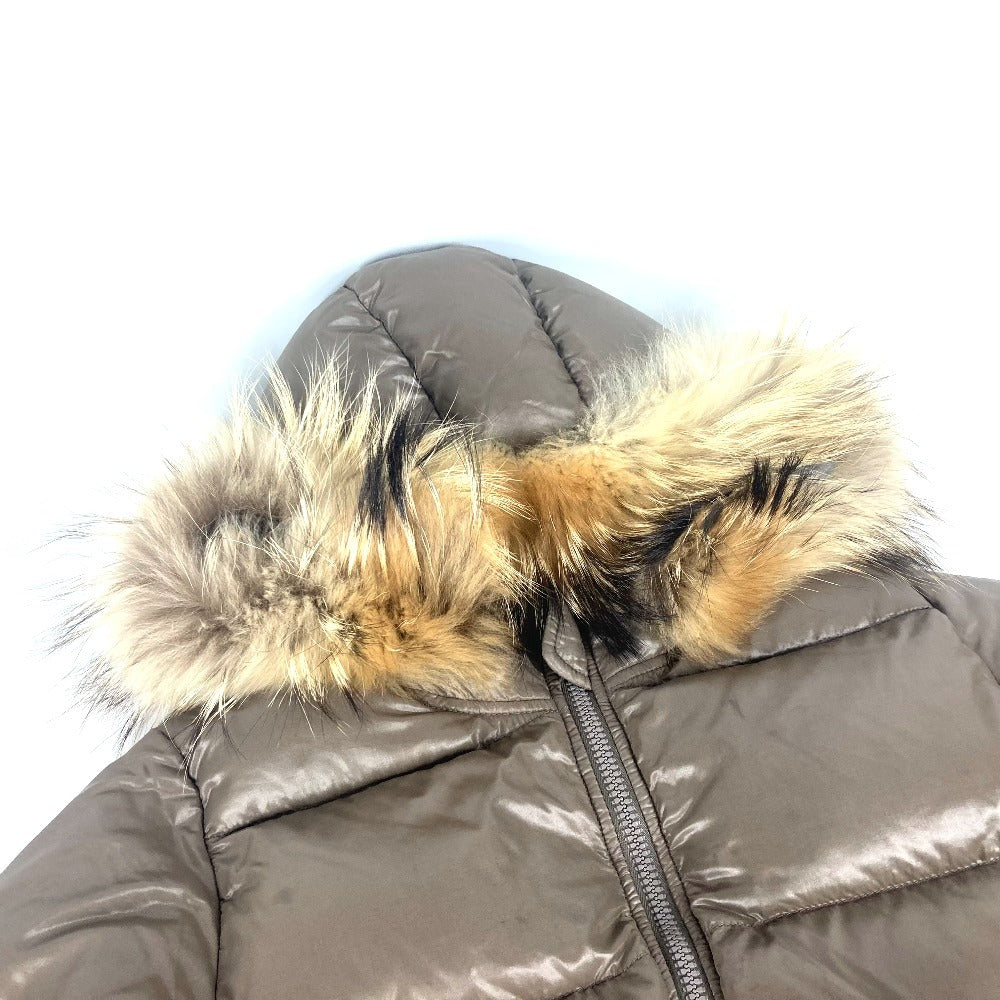 Duvetica d 037 00 00 U Furs ke bawah pakaian panjang lengan panjang puncak pakaian luar ke bawah jaket nilon wanita coklat