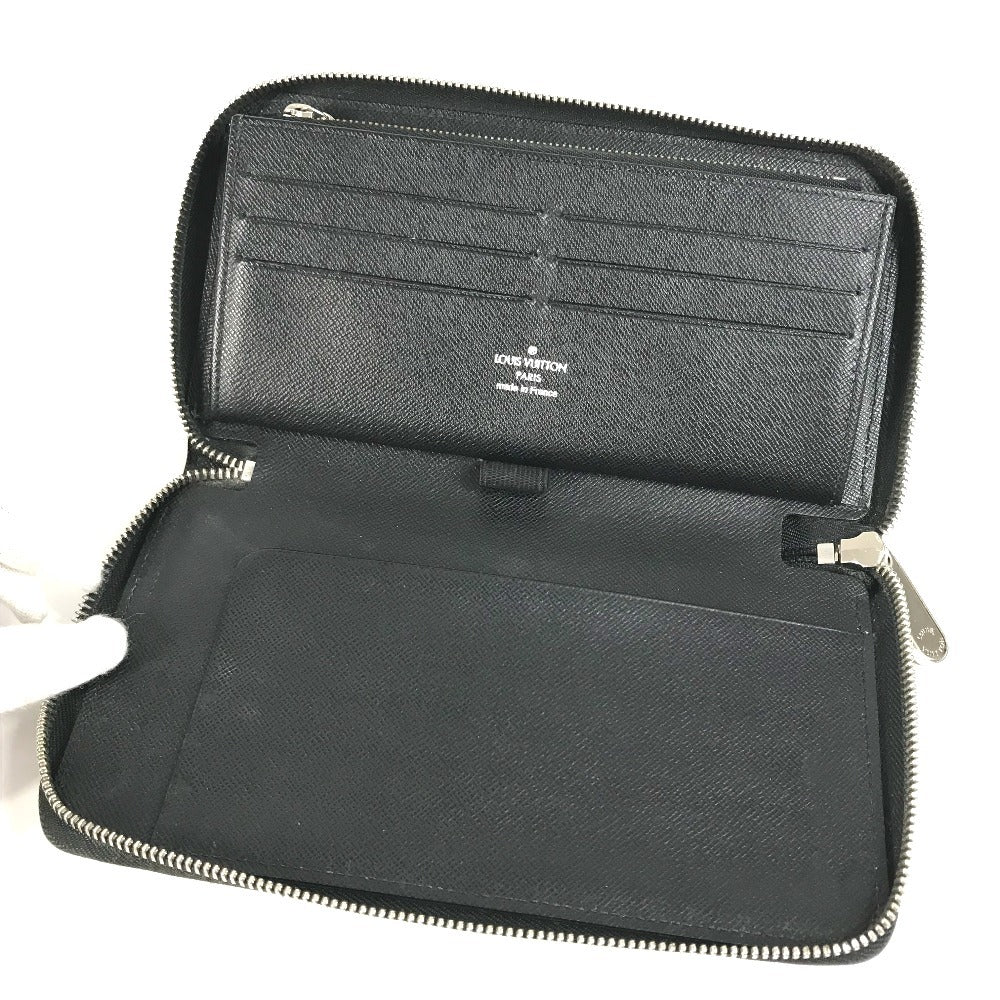 Louis Vuitton M6385n Epier Electric Zippy Organizer Round Zipper Long Wallet Clutch Bag Long Wallet Epier Electric Leather Unisex Noir Black