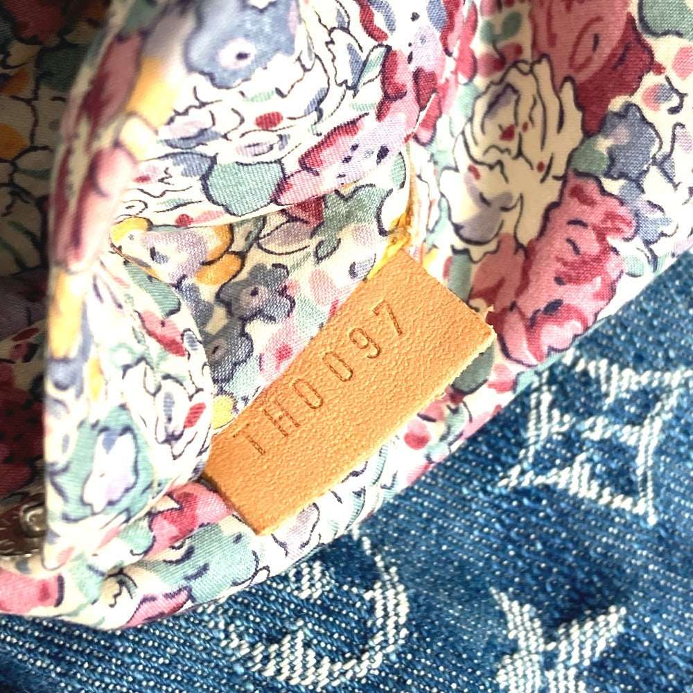 LOUIS VUITTON M95374 モノグラムデニム パッチワークポスティ カバン フラップ 斜め掛け メッセンジャーバッグ ショルダーバッグ モノグラムデニムキャンバス ユニセックス ブルー - brandshop-reference