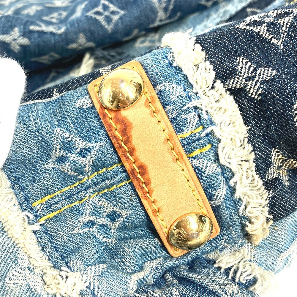 LOUIS VUITTON M95374 モノグラムデニム パッチワークポスティ カバン フラップ 斜め掛け メッセンジャーバッグ ショルダーバッグ モノグラムデニムキャンバス ユニセックス ブルー - brandshop-reference