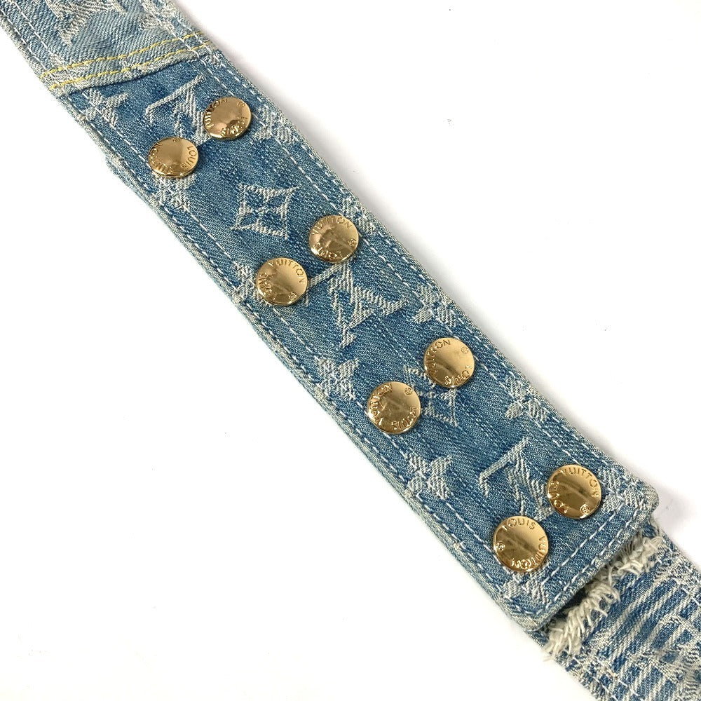 LOUIS VUITTON M95374 モノグラムデニム パッチワークポスティ カバン フラップ 斜め掛け メッセンジャーバッグ ショルダーバッグ モノグラムデニムキャンバス ユニセックス ブルー - brandshop-reference