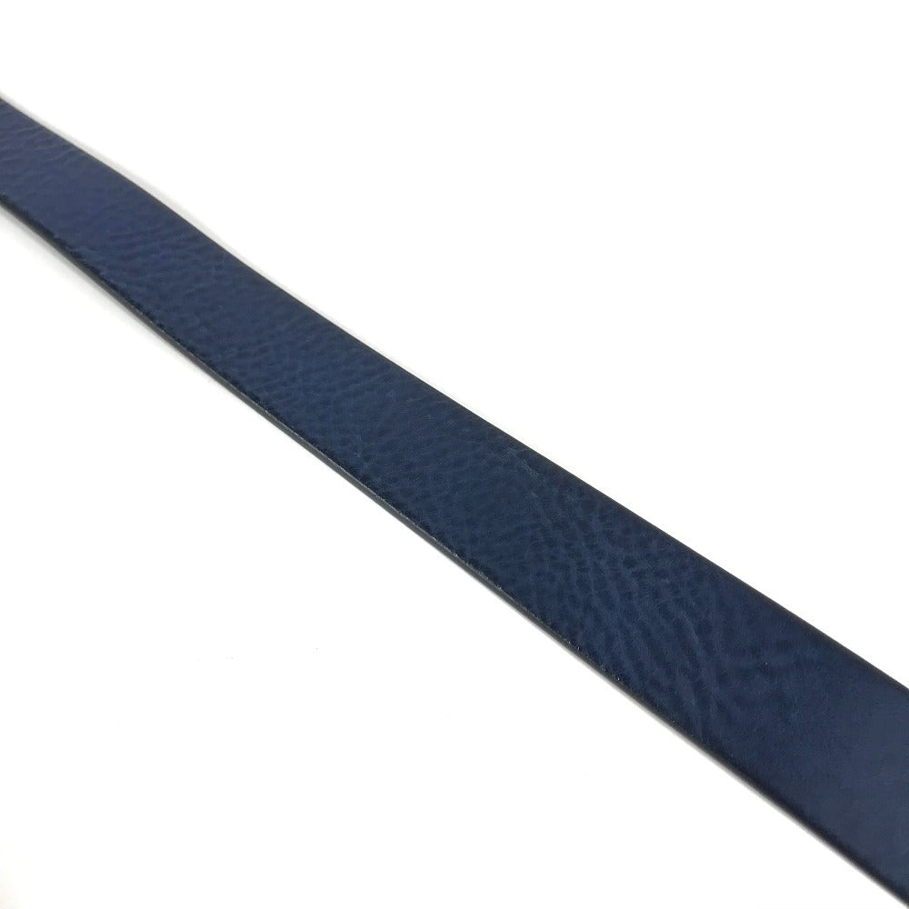 DOLCE&GABBANA DG Logo Buckle Accessories Pants Belt Belt Leather Men's Blue