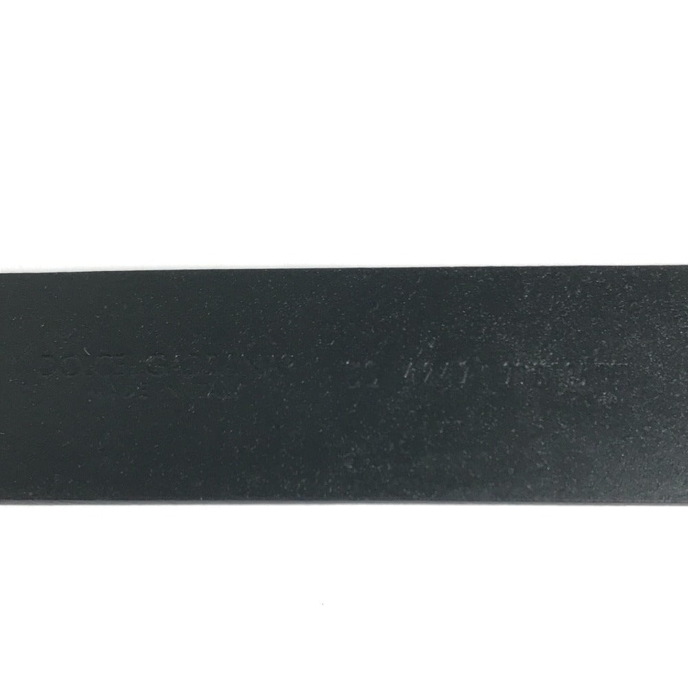 DOLCE&GABBANA DG Logo Buckle Accessories Pants Belt Belt Leather Men's Blue