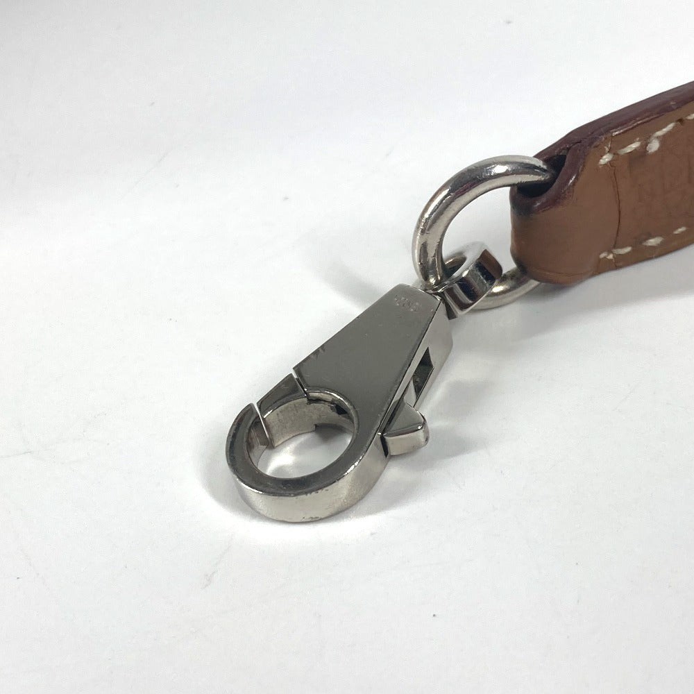HERMES Pet Kelly Lead Dog Dog Leash Leather Unisex Brown