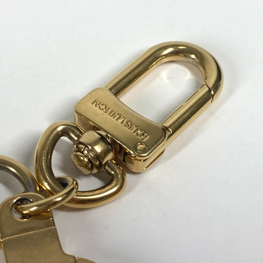 LOUIS VUITTON M62637 Takashi Murakami Collaboration 150th Anniversary Limited Portocle Panda Bag Charm Keychain Tanned Leather Unisex Beige