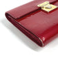 LOUIS VUITTON M91979 Monogram Vernis Portefeuille Koala Compact Wallet Trifold Wallet Monogram Vernis Women's Pomme d'Amour Red