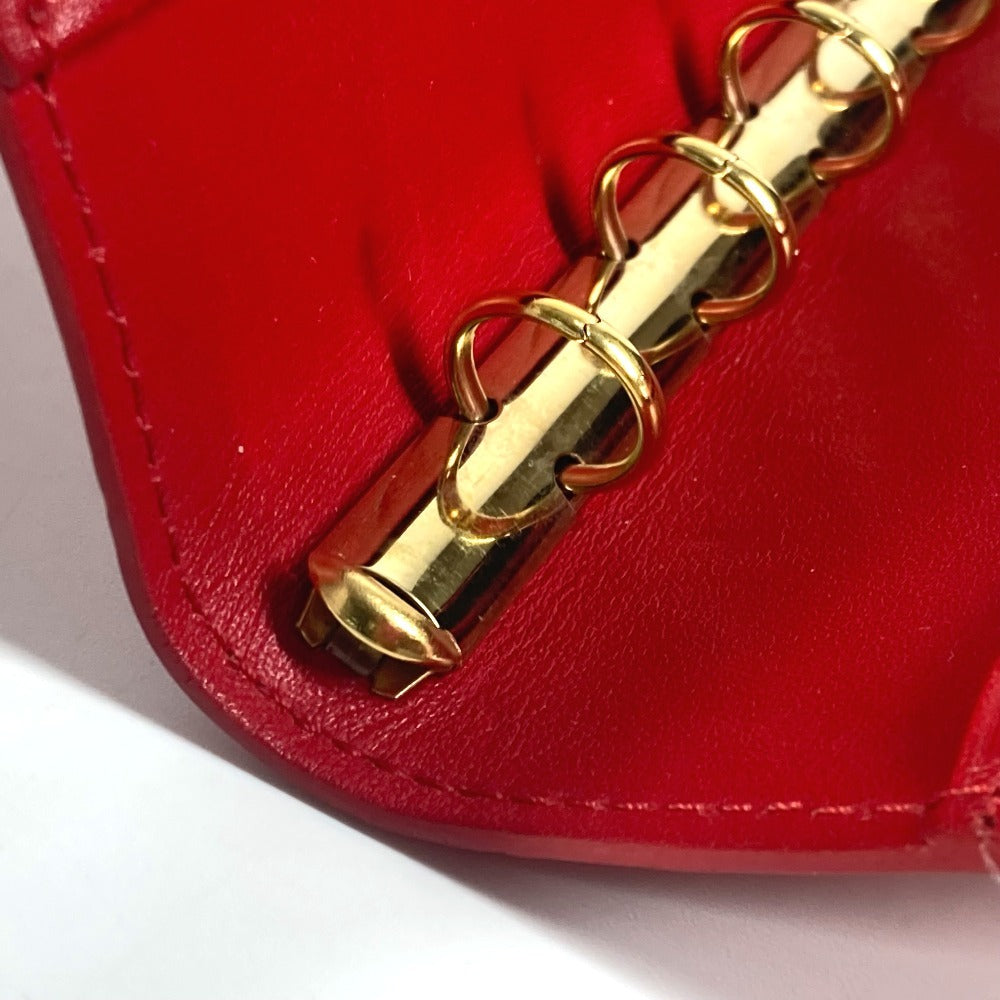 LOUIS VUITTON R21016 모노그램 베르니 아젠다 PM 아젠다 PM 문구 노트 케이스 노트 커버 모노그램 베르니 캔버스 레이디스 폼 다무르 레드