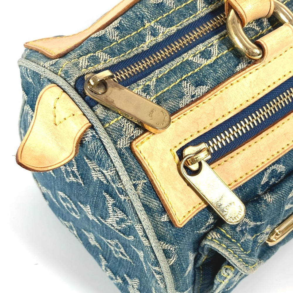 LOUIS VUITTON M95019 モノグラムデニム ネオスピーディ カバン ミニボストンバッグ ハンドバッグ モノグラムデニムキャンバス レディース ブルー - brandshop-reference