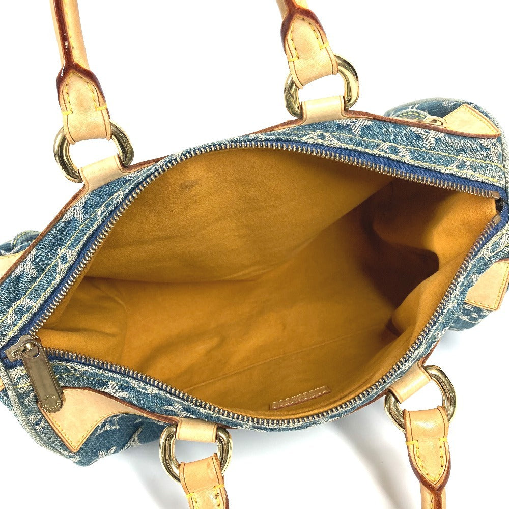 LOUIS VUITTON M95019 モノグラムデニム ネオスピーディ カバン ミニボストンバッグ ハンドバッグ モノグラムデニムキャンバス レディース ブルー - brandshop-reference