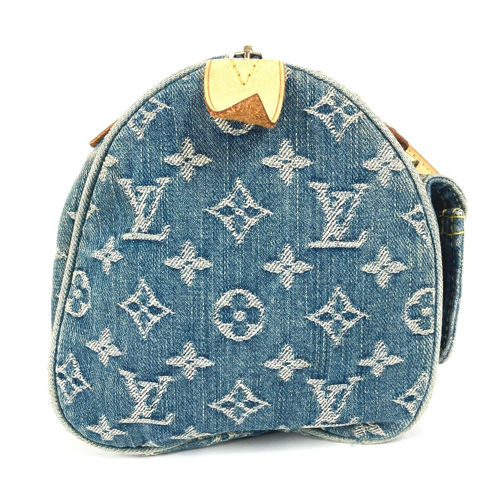 LOUIS VUITTON M95019 モノグラムデニム ネオスピーディ カバン ミニボストンバッグ ハンドバッグ モノグラムデニムキャンバス レディース ブルー - brandshop-reference