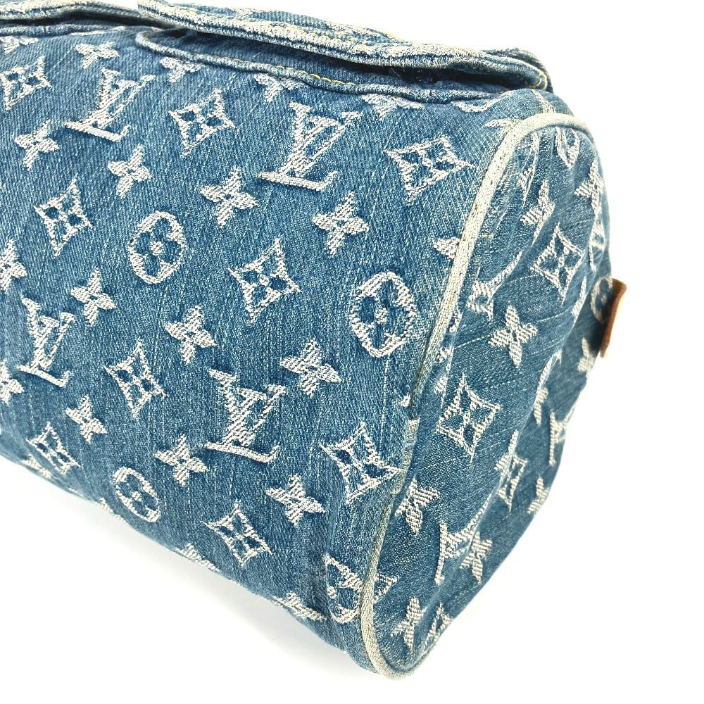 LOUIS VUITTON M95019 モノグラムデニム ネオスピーディ カバン ミニボストンバッグ ハンドバッグ モノグラムデニムキャンバス レディース ブルー - brandshop-reference