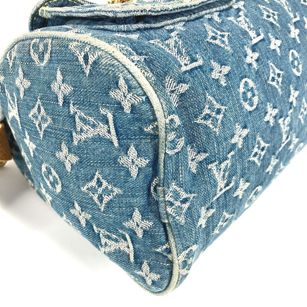 LOUIS VUITTON M95019 モノグラムデニム ネオスピーディ カバン ミニボストンバッグ ハンドバッグ モノグラムデニムキャンバス レディース ブルー - brandshop-reference