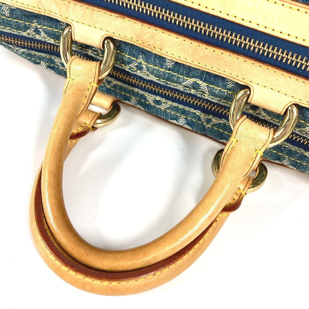 LOUIS VUITTON M95019 モノグラムデニム ネオスピーディ カバン ミニボストンバッグ ハンドバッグ モノグラムデニムキャンバス レディース ブルー - brandshop-reference