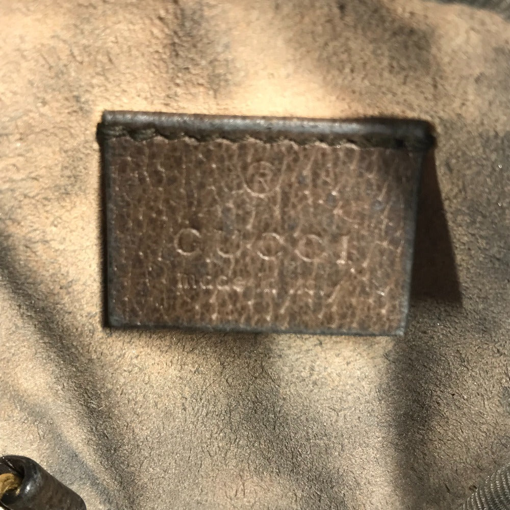 GUCCI 645123 GG Sherry Line Ophidia Keychain Wallet Coin Purse Coin Case GG Supreme Canvas Unisex Beige