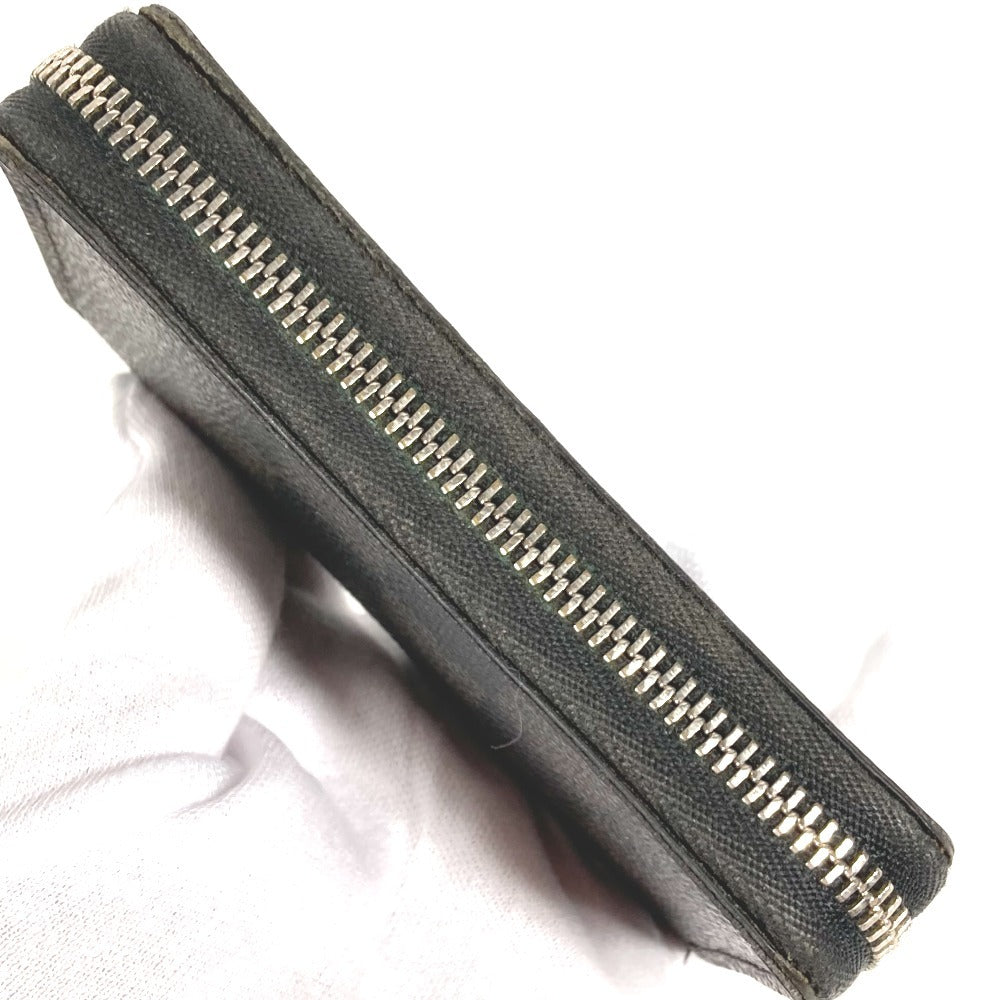 LOUIS VUITTON N63076 Damier Graphite Zippy Coin Purse Wallet Coin Purse Round Zipper Coin Case Damier Graphite Canvas Men's Black