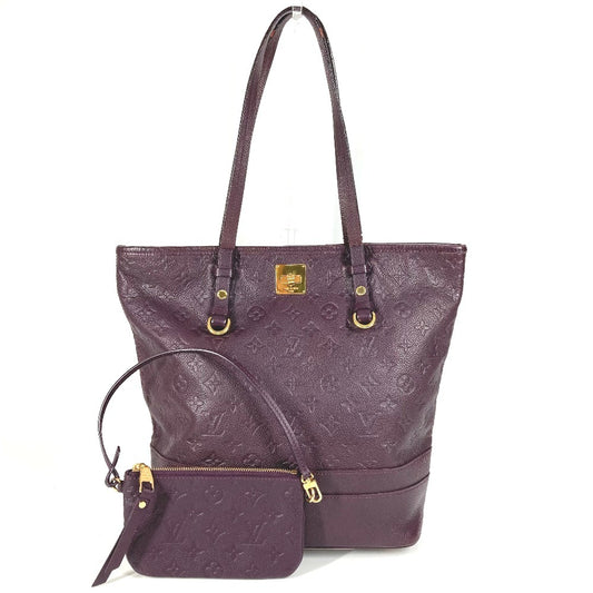 LOUIS VUITTON M40553 Monogram Emprene Citadine PM Citadine PM Bag Tote Bag Bucket Shape Shoulder Bag with Pouch Shoulder Bag Monogram Emprene Leather Women's Orb Purple