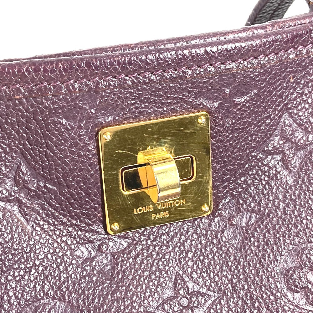 LOUIS VUITTON M40553 Monogram Emprene Citadine PM Citadine PM Bag Tote Bag Bucket Shape Shoulder Bag with Pouch Shoulder Bag Monogram Emprene Leather Women's Orb Purple